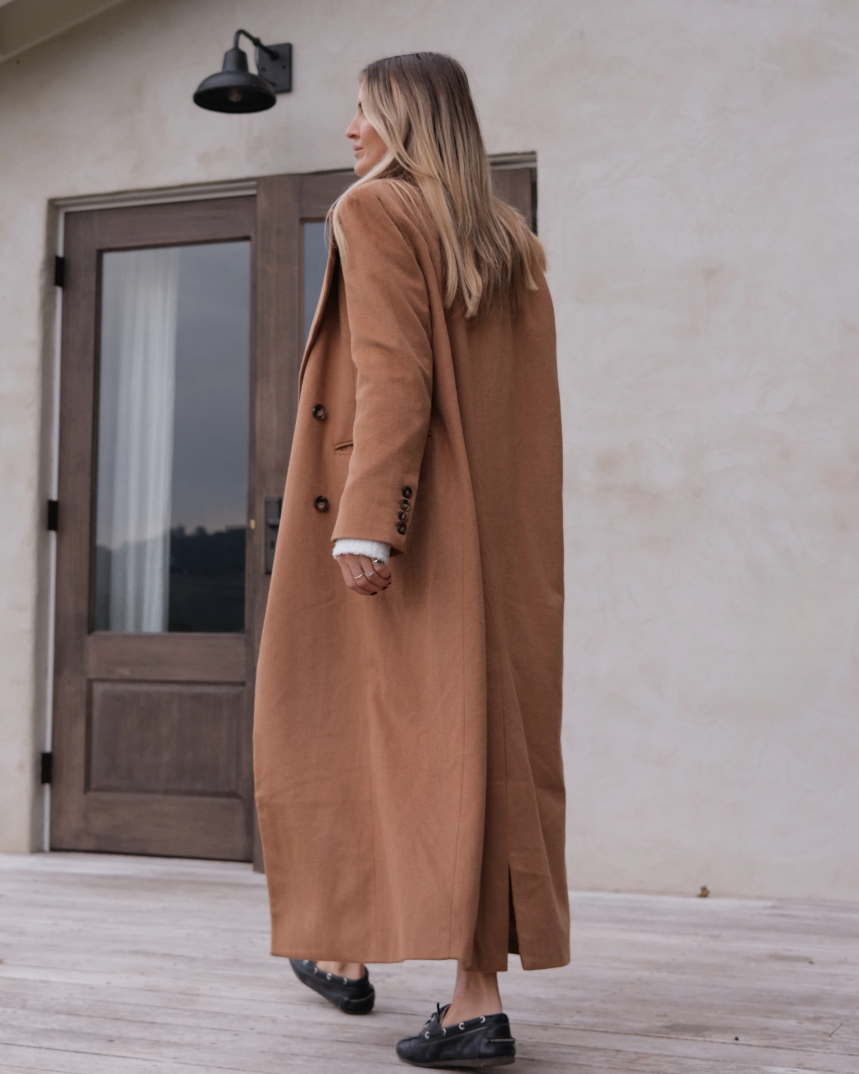 MVN - Lost In New York Coat - Camel